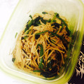 クックUP62S0☆'s cooksnap of when they made ☆ほうれん草とえのき茸のバター醤油炒め☆.