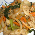 naru＊café's cooksnap of when they made 豚肉と小松菜の炒め物.