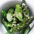 ミッシュ12's cooksnap of when they made 簡単おいしい♪アスパラのマヨ☆胡麻和え.