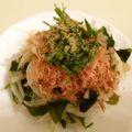 とまとま１０'s cooksnap of when they made オニオンスライスサラダ★削り節と味ポンで.