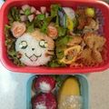 ☆ゆかねえさん☆'s cooksnap of when they made 簡単 キャラ弁 可愛い ハム太郎.