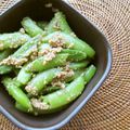 Jaye's cooksnap of when they made 簡単!!スナップエンドウの胡麻和え♪.