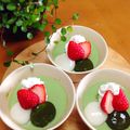 もねるい's cooksnap of when they made 抹茶白玉夏のおやつに.