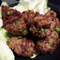 錦織些叉's cooksnap of when they made 鶏とグリーンピースの落し揚げ～おから入り.