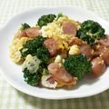 ねっちゃんっ's cooksnap of when they made ブロッコリーとウインナー炒め.