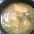 ナラベル's cooksnap of when they made 昆布だしでささみと大根おろしの和風スープ.