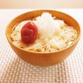 すみッコぐらし's cooksnap of when they made 梅おろしにゅうめん.