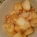 いもけんぴ小夏's cooksnap of when they made 余った大根と鶏挽肉で白だし煮物.