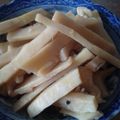 たこあママ's cooksnap of when they made 　手作り 簡単♪ たけのこのピリ辛メンマ.