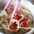 みつこ13's cooksnap of when they made 5分で簡単！トマト缶の冷製トマト素麺♡.