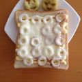 コッコちゃんのママ's cooksnap of when they made 簡単！子どもランチ♪チーちくトースト♪.