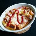＊なぁ＊'s cooksnap of when they made 簡単朝ごはん♪グラタン風エッグトースト.