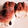 こにゃんた's cooksnap of when they made 甘酒レーズンパン.