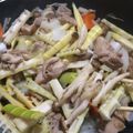 ちいコ's cooksnap of when they made 初夏の便り*はっちくと鶏肉の炒めもの.