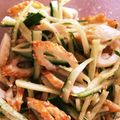 いもこ30's cooksnap of when they made きゅうりと竹輪のサラダ.