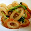 くぅぽん☆'s cooksnap of when they made 三つ葉とちくわのからし醤油和え.