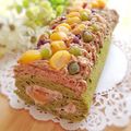 kumi0901's cooksnap of when they made 抹茶の生あんロールケーキ（スポンジ改定しました）.