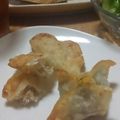 くるるん♡'s cooksnap of when they made 揚げたてカリッと♡さつま茶巾餃子.