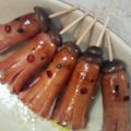 ナミタン's cooksnap of when they made キャラ弁用♪可愛いおかず♪.