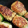 rukkachii's cooksnap of when they made たれでグツグツ☆ピーマンの肉詰め.