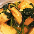 airi☆mammy's cooksnap of when they made ほうれん草と厚揚げの煮びたし♪.