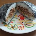 ぶーちゃんワイフ's cooksnap of when they made そぼろのおにぎらず.