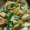 ♥♥miwako♥♥'s cooksnap of when they made 厚揚げちくわ入り♡にら玉.