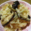 unidapyon's cooksnap of when they made 牛蒡と干し椎茸の簡単炊き込みご飯.