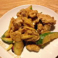 くらげあむ's cooksnap of when they made きゅうり農家の☆きゅうりと豚肉の生姜炒め.