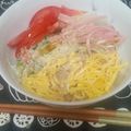 ぶりぶりぶーりちゃん's cooksnap of when they made そうめんアレンジ♡超簡単な韓国コングクス.