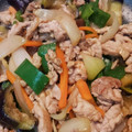 taako1552's cooksnap of when they made 豚肉となすびの中華炒め.