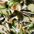 ♥綾♥'s cooksnap of when they made 長芋たっぷり☆おばあちゃんの酢の物！.