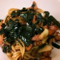 banesan's cooksnap of when they made コクうま♪ バター麺つゆ焼きうどん☆.