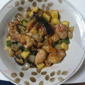 ryuラブ's cooksnap of when they made さつま芋と鶏肉の中華風炒め.