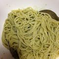 ムーヒツジ's cooksnap of when they made 超シンプル☆パスタジェノベーゼ.