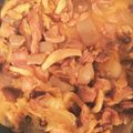 ひい◡̈♥︎'s cooksnap of when they made 砂肝ともやしの生姜焼き.