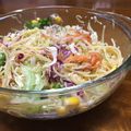 のんの♡'s cooksnap of when they made 梅 and 枝豆 * * パスタサラダ.