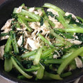 spika918's cooksnap of when they made 鳥ササミと小松菜の炒め物.