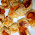 くぅﾁｬﾝ♪'s cooksnap of when they made 焼売の皮で簡単お魚ソーセージおつまみ♪.