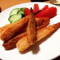 いけにゃ。's cooksnap of when they made プレ農家めし◆エビフライ似にんじんフライ.