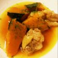 ☆あやぱん's cooksnap of when they made かぼちゃと鶏もも肉のトロトロブイヨン煮♪.