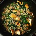 のぶりん50's cooksnap of when they made ニラもやしと絹あげのオイスター炒め！.