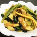 よこ！'s cooksnap of when they made 京都のおばんざい？小松菜のたいたん.