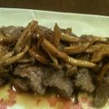 ★ゆう★'s cooksnap of when they made 牛モモ肉のオーブン焼き 和風きのこソース.