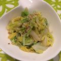 ☆yuyuneko☆'s cooksnap of when they made 後もう一品！に白菜のめんつゆマヨサラダ♪.