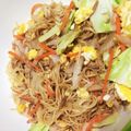 ★はつな☆'s cooksnap of when they made ☆簡単ランチ☆素麺チャンプルー☆.