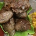 toujours＊'s cooksnap of when they made お弁当に♪揚げない豚こま団子の唐揚げ☆.