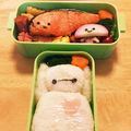 くぽざえもん's cooksnap of when they made きりみちゃん☆簡単キャラ弁.