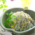 Snow＊Love's cooksnap of when they made 息子も絶賛♪春菊たっぷりガリバタ炒飯♡.