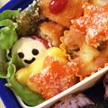 yuzunon's cooksnap of when they made 簡単お弁当　プチトマトの中身はなぁんだ！.